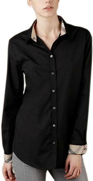 burberry damen bluse schwarz|burberry store online.